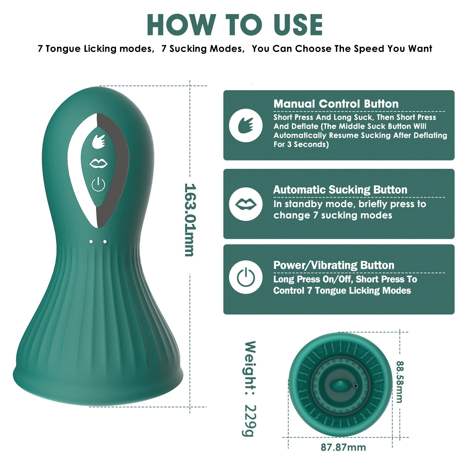 Vibrators Clitoral Sucking Licking Tongue Sex Toy Female Nipples Vagina Stimulator Orgasm Powerful Blowjob Clit Stimulation G Spot Dildo 231018