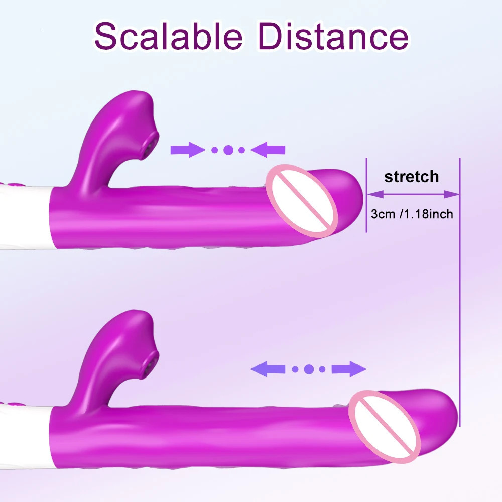 Vibrators Sucking Dildo Thrusting Vibrator with Female Masturbation Clit Sucker Clitoris Vacuum Stimulator Adult Goods Sex Toys for Women 231018
