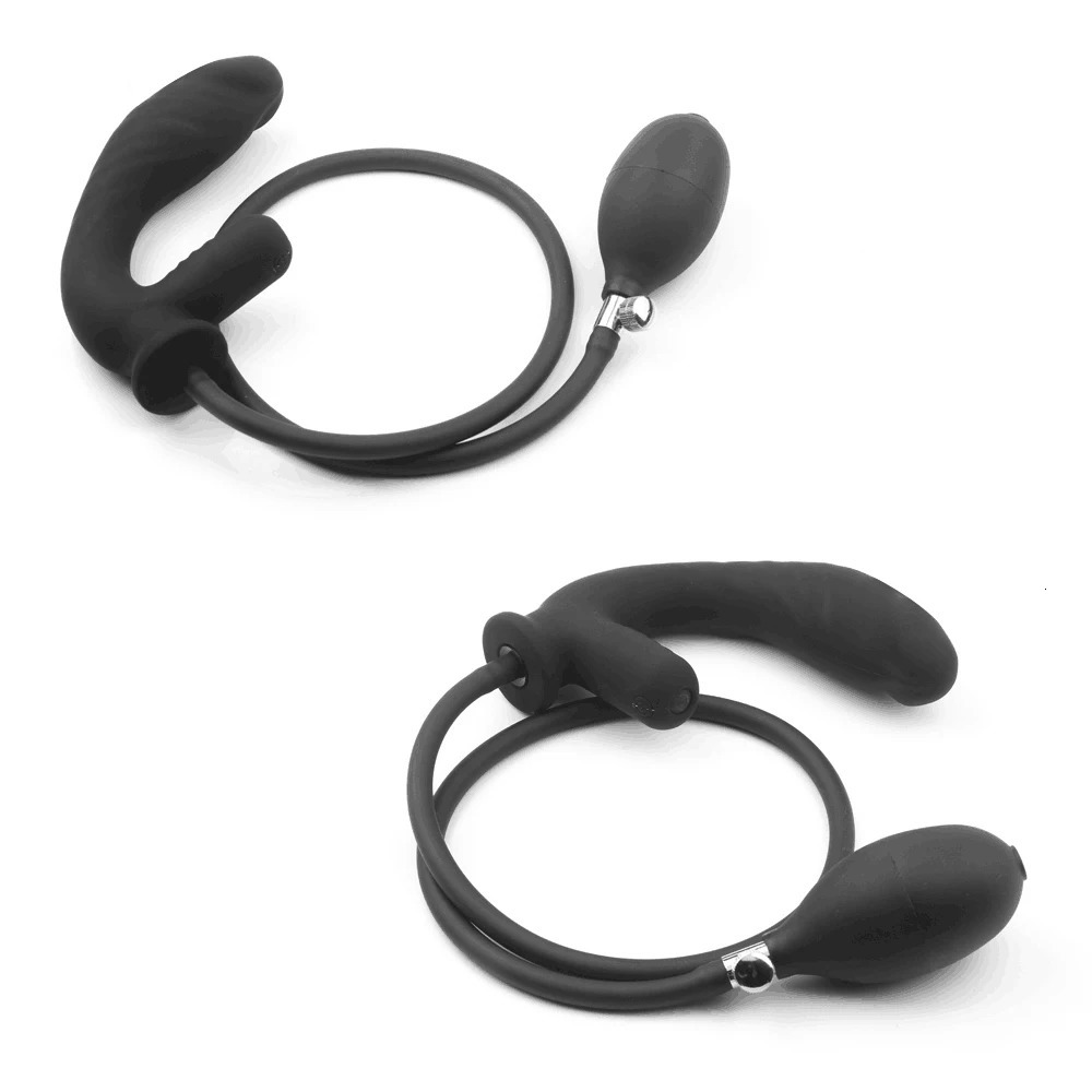 Vibrators 10 Modes Inflatable Dildo Vibrator Huge Big Anal Plug Pussy Pump Dilator Expandable Butt Sex Toys 231018