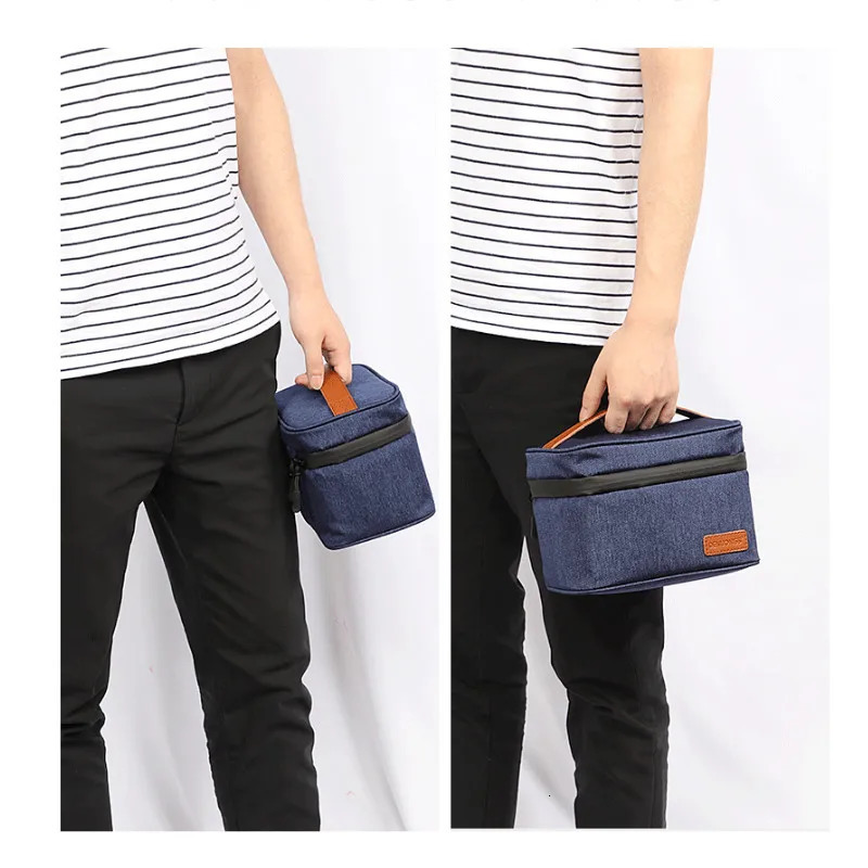 Ice Packs/Isothermic Bags DENUONISS Small Cooler Bag Protable Fridge Oxford Food Refrigerator Bag EVA Insulated Picnic Bag Isothermal Cooler Ice Box B