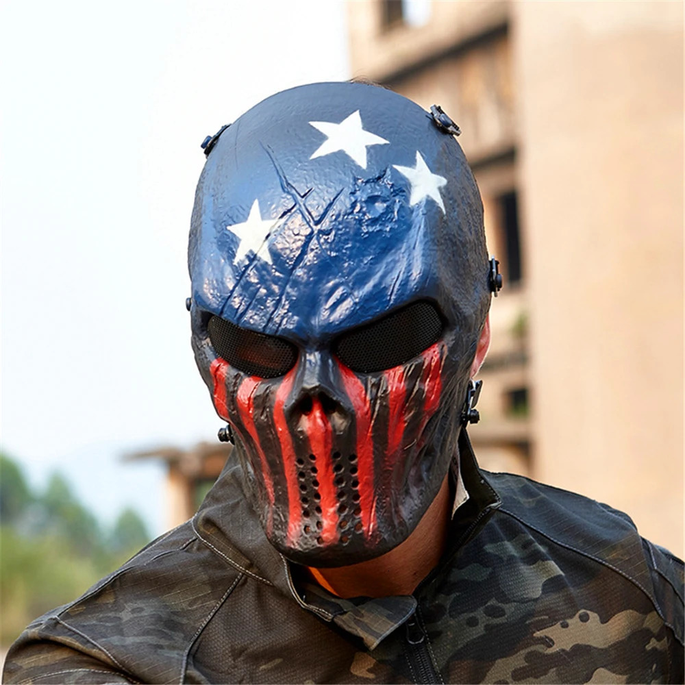 Other Event Party Supplies Chief M06 Skull Mask Riding Full Face Army Outdoor Combat CS Equipment Tactical Masks Halloween Decorations Christmas Prese