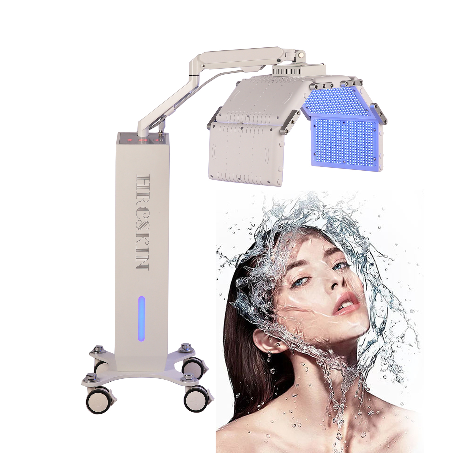 Latest PDT 850nm Red Near infrared Led Light Therapy Panel Phototherapy Led PDT Light Therapy Face Anti-aging Relieve Acne Scars Machine