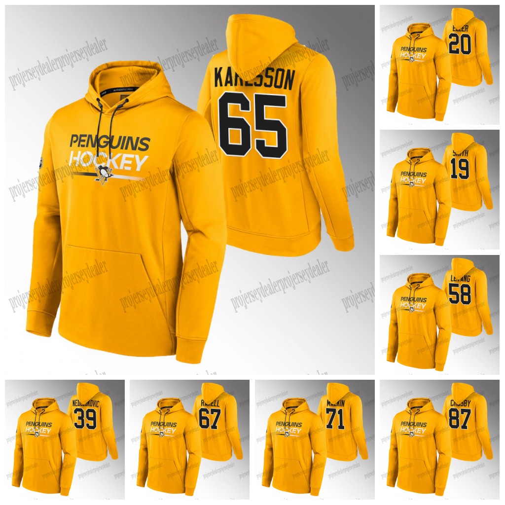 65 Erik Karlsson Penguins Jerseys Hoodie 23-24 Reilly Smith Kris Letang Jake Guentzel Tristan Jarry Evgeni Malkin LEMIEUX Rakell Pittsburgh Mikael Granlund