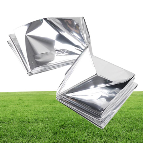 210*130cm Outdoor Sport Climbers Pad Life-saving Emergency Blanket Survival Rescue Insulation Curtain Silver305E