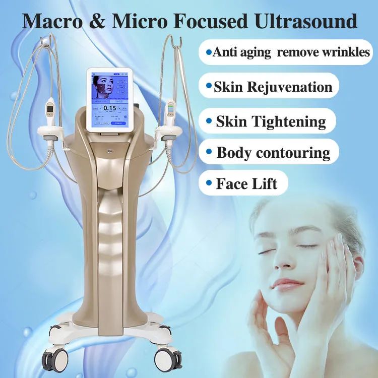 High Power Painless HI-FU Machine Face Lifting Anti Aging Skin Tightening Wrinkle Removal Skin Care Face Massager Rf Machine MFU Equipment
