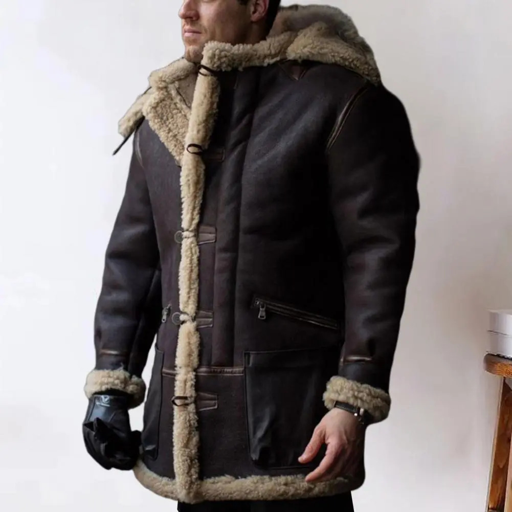 Men's Leather Faux Men Autumn Winter Thicken Warm slim fit Hooded Jackets Outwear Hip Hop Coat Male Teen Casual Jacket Colorful S5XL 231020