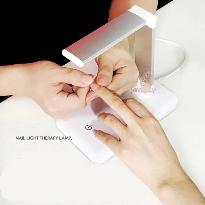 Nail Dryers Foldable LED UV Gel Nail Polish Dryer Lamp Instant Soft Gel Nails Gel X Tips Manicure Machine Tool 10W 231020
