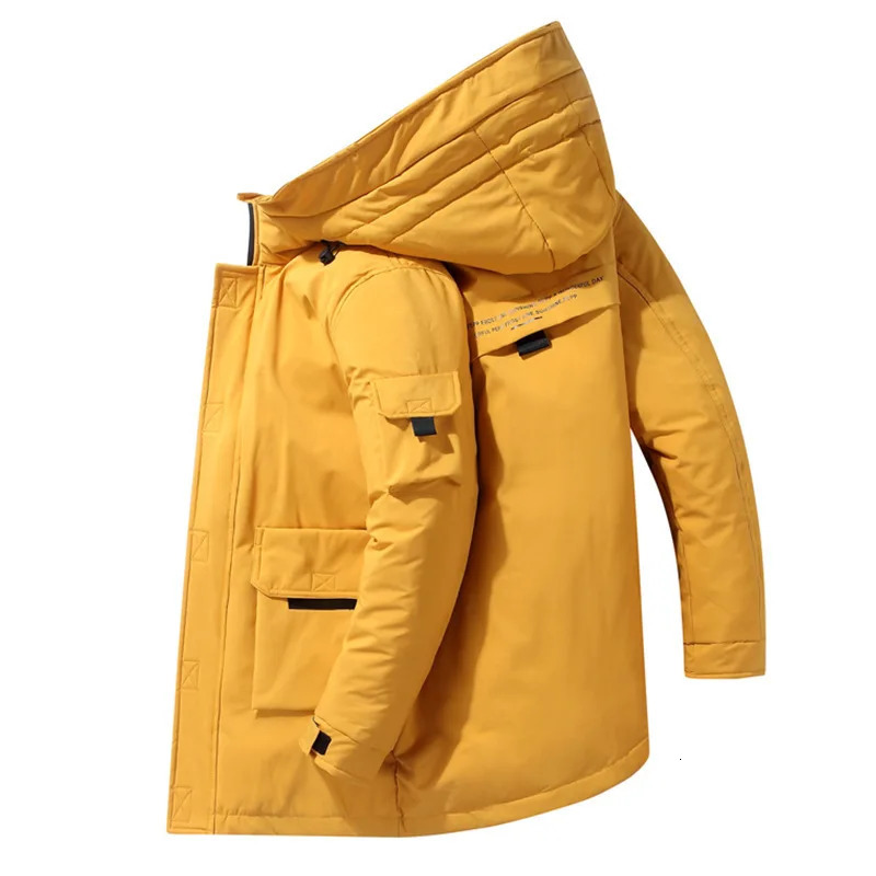 Men's Vests 2023 Top Parka Long Down Jackets Winter Men White Duck Warm Hooded Autumn Casual Black Fluffy Coat Beige Yellow Male xfewsddcg 231020