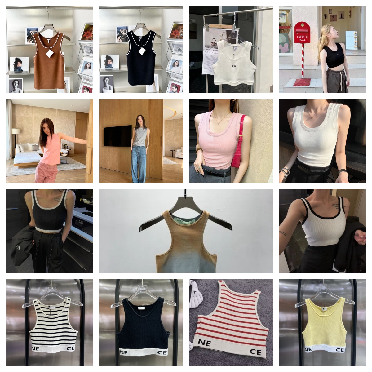 Tank Tops Designer Fashion Clothing Summer Men's Womens Vest Luxury Fashion Singlet Sports Fitness Vest