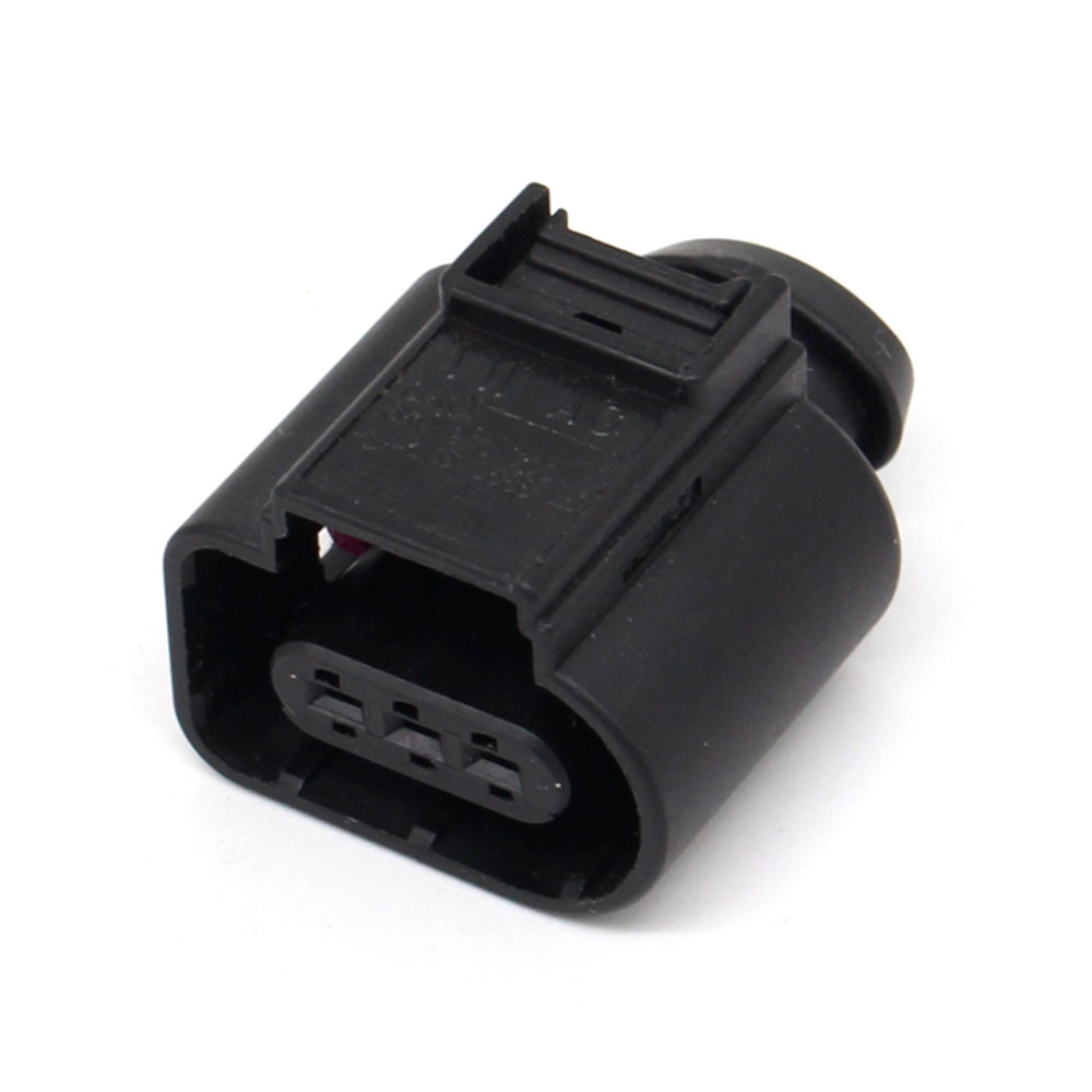 8K0973703 FEP 1.5mm 3 Pin Female Sealed Pressure Sensor Connector For AUDI VW