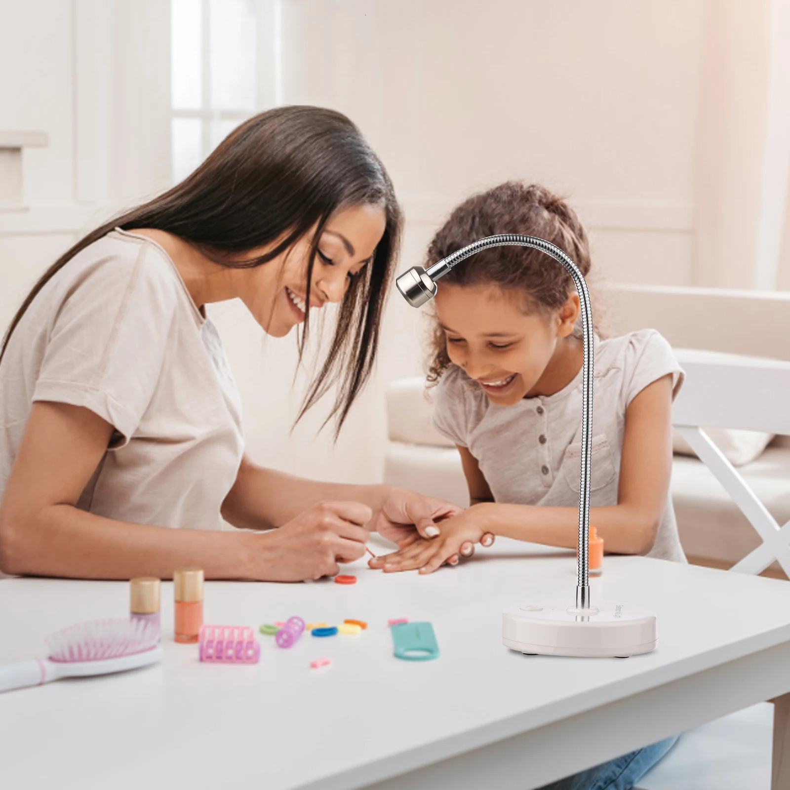 Nail Dryers Mini UV LED Nail Lamp Gel Polish Nail Dryer Curing Lamp Nail UV Light LED Light Nail Art Tools 231020