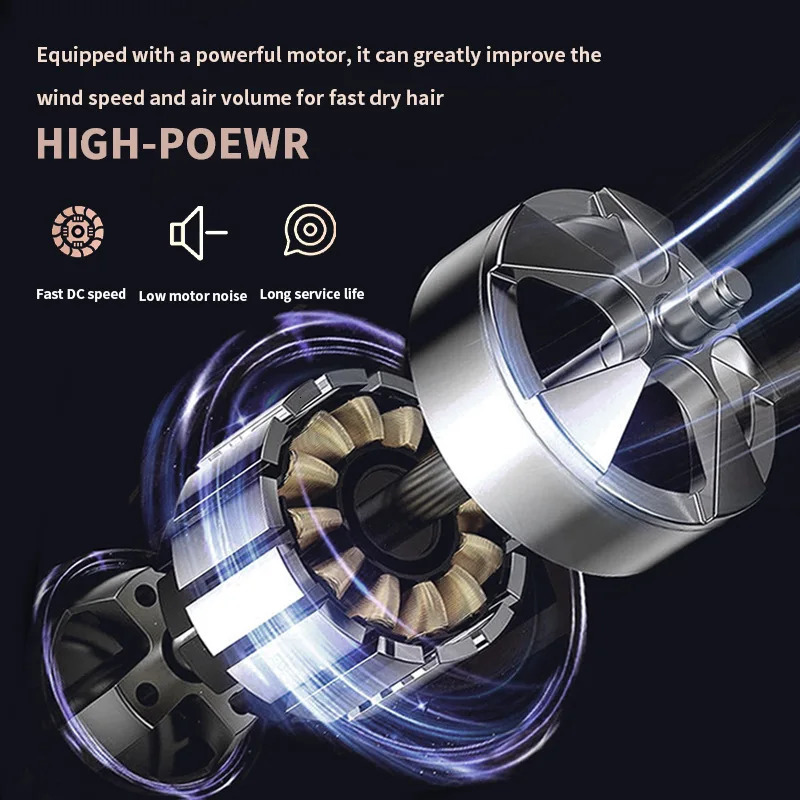 Hair Dryers Dryer Professional Salon Home Appliance Power Blow Drier Cloth Chaison Hairdryer Personal Care Appliances 231020