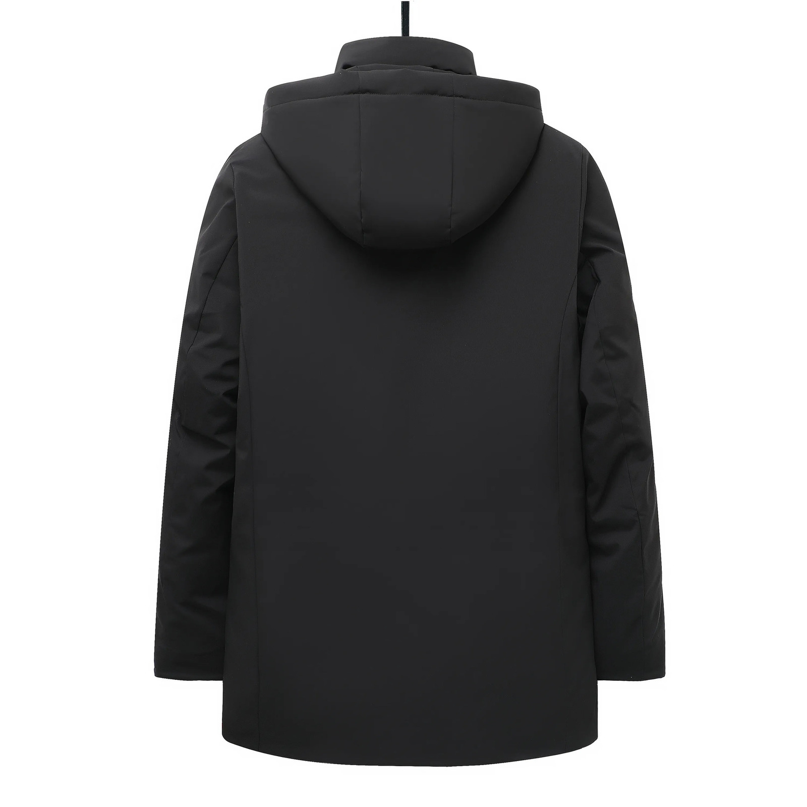Men's Vests 2023 Fashion Men Duck Down Over The Knee Thicken Long Discovery Coat Couple Hooded Warm Winter Lovers' Clothes Zipper Jacket 231