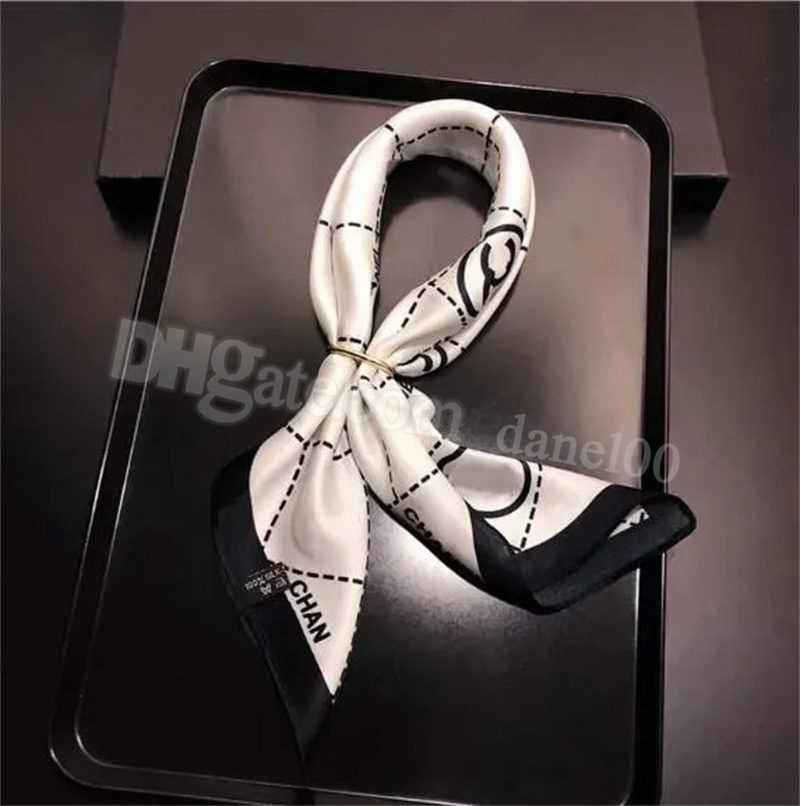 Headscarf Fashion go Gift Silk Letter Variable Brand designer Scarf Small Headband woman Accessories Activity scarf designers