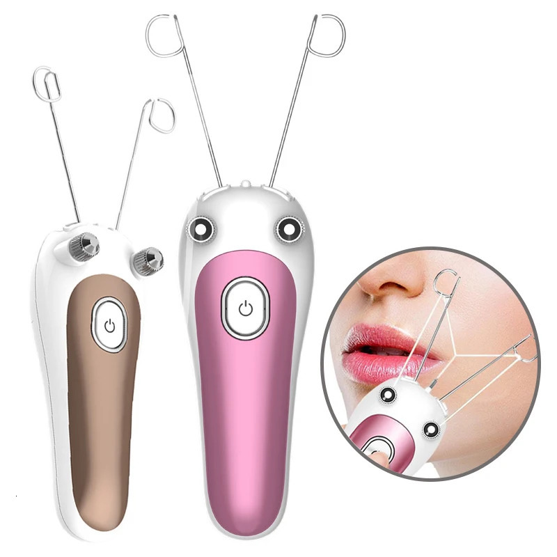 Epilator Women Electric Body Hair Removal Defeatherer Cotton Thread Depilator Beauty Personal Care Appliance 231020