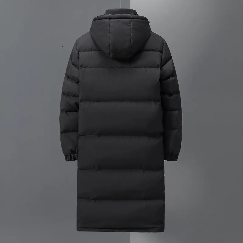 Men's Vests Clothing Down Jacket Men Long Jackets Winter Warm Lightweight White Duck Coats StreetwearOvercoat 231020