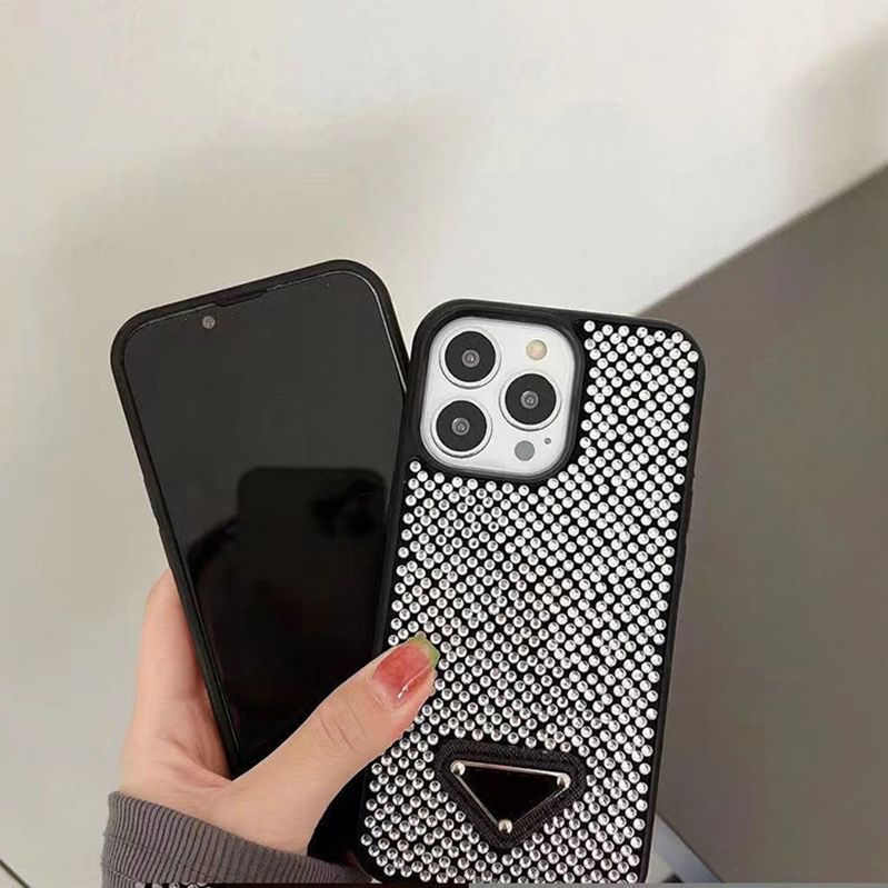 For cases Luxury Glitter phone 15 14 13 Pro Max Fashion Designer Bling Sparkling Rhinestone Diamond Jewelled 3D Crystal Women iphone case f7