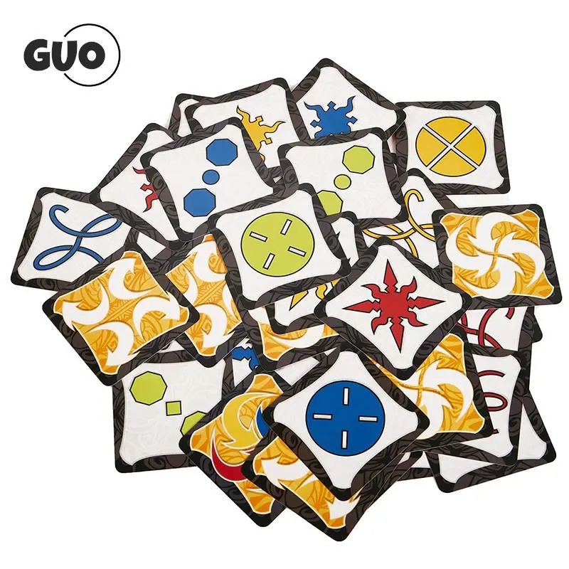 Outdoor Games Activities Jungle Board Game Party Cards Table Brown Wood Token Run Fast Pair Forest Speed For Kids Family 231020