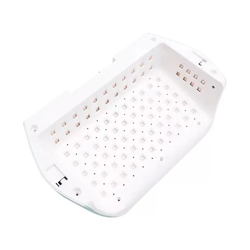 Nail Dryers Two Hands Curing Rechargeable Nail Lamp Red Light Gel Polish Dryer Cordless Manicure Machine Wireless Nail UV LED Lamp 231020