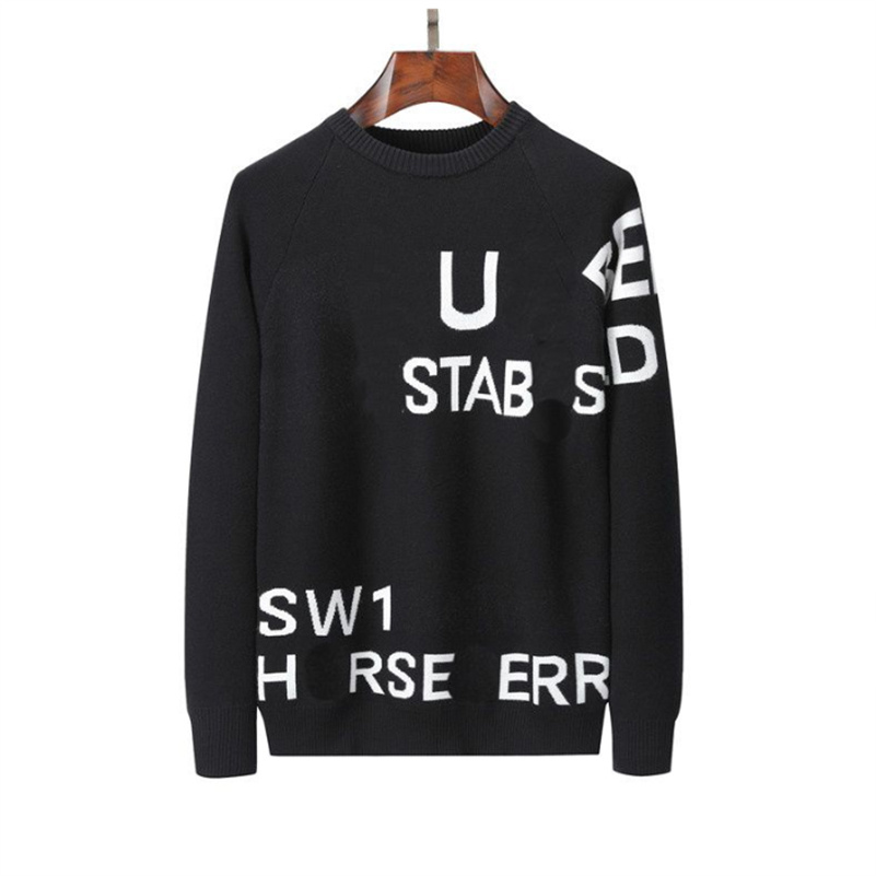 2025 New Europe women and mens designer sweaters retro classic luxury sweatshirt men Arm letter embroidery Round neck comfortable high-quality jumper