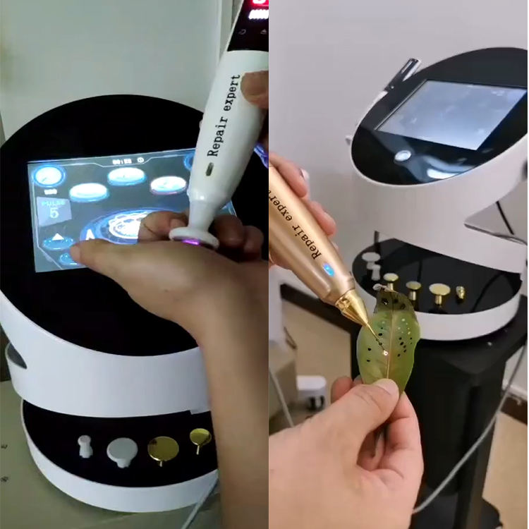 Wholesale Price 2 in 1 Skin Whitening Plasma Pen Ozone Machine Beauty Plasma Pen Eye Lift For Acne and Spots Removal Aesthetic Equipment