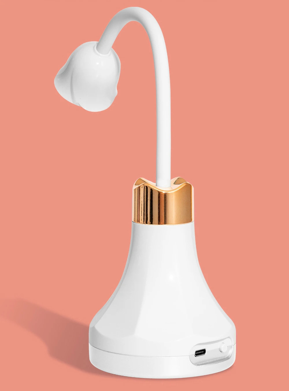 Nail Dryers 18W Mini Nail Dryer UV LED Lamp Foldable Rechargable 360° Rotation Arm Quick Gel Nail Light for DIY Home Salon Manicuris 231020