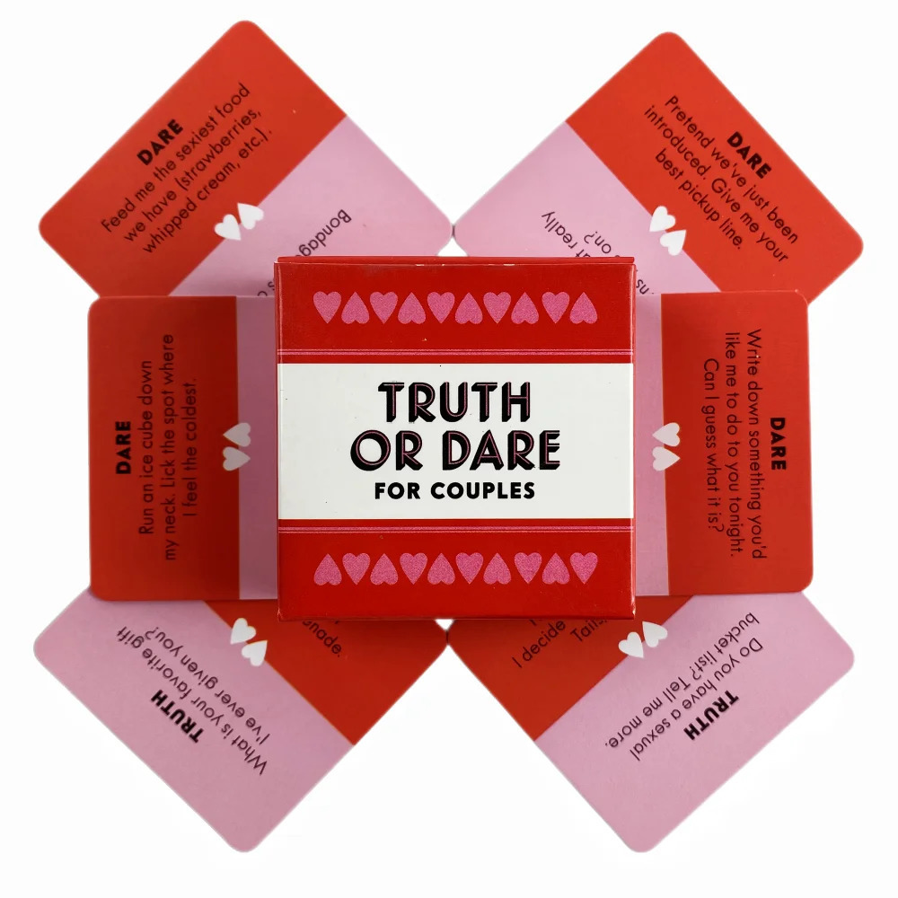 Outdoor Games Activities Truth Or Dare For Couples Cards Board Lovers Drunk Oral A Year Of Positions Date Excited Kama Sexual Mate Poker Deck 231020