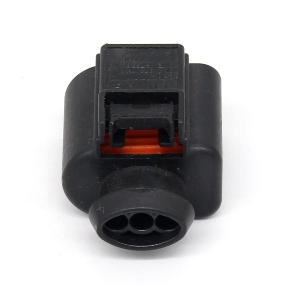 8K0973703 FEP 1.5mm 3 Pin Female Sealed Pressure Sensor Connector For AUDI VW