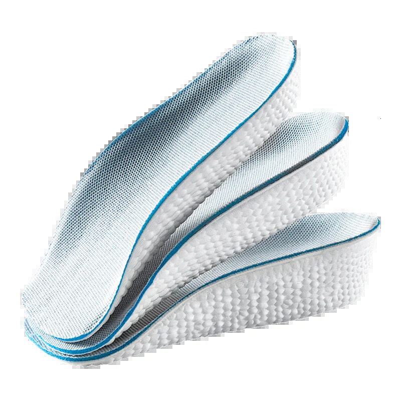 Shoe Parts Accessories 1pairs Orthopedic Arch Support Insole Invisible Height Increasing Soft Elastic Light Weight Lift for Men Women Shoes Pads 23101