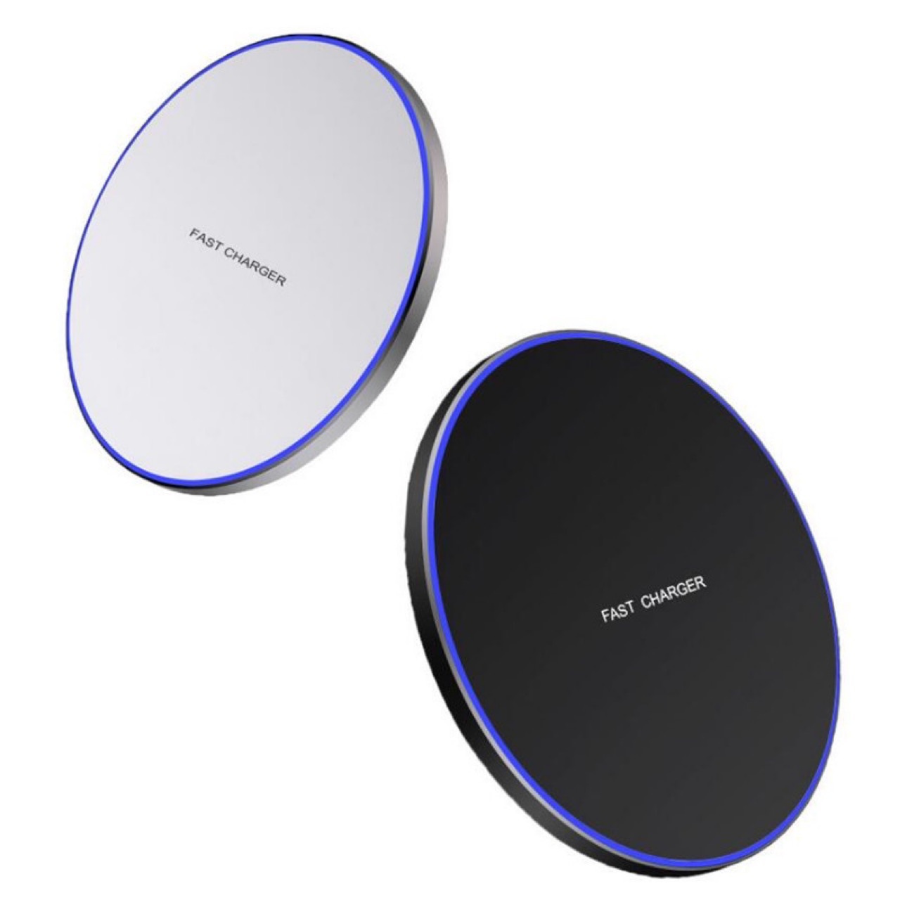 Ultra-thin round QI15W wireless charger Gift Wholesale 10W desktop mobile phone wireless charger