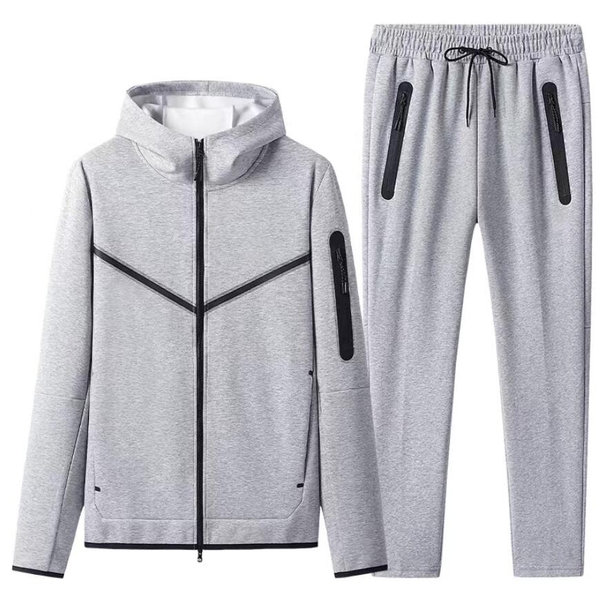 Mens Women Tech Fleece Tracksuits Fashion Designer Sportswear with Letters Men Women Hiphop Hoodies Sportsuit Casual Track Suits Hooded Jacket Jogger Pants S-4XL