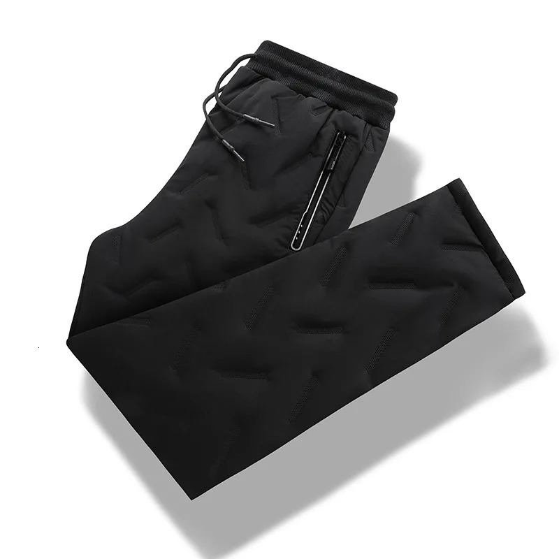 Men's Pants Lamb Fleece Casual Winter Thick Warm Plus Size Loose Sports Footpants Down Cotton cargo pants men streetwear 231020