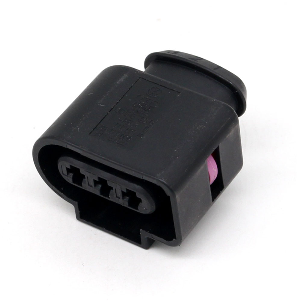 1J0973723 FEP 3 Pin Female Waterproof Auto Wire Harness Connector For Audi VW SKODA