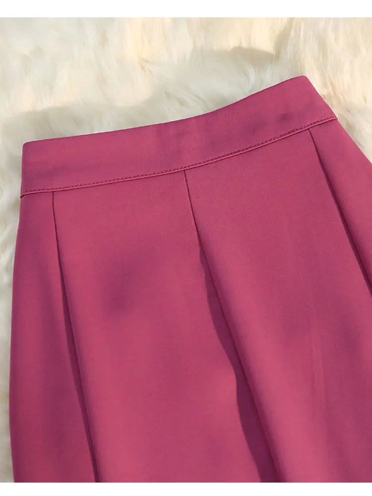 Skirts Elegant Mermaid Skirt for Women Spring Summer High Waist Korean Fashion Midi Office Work Trumpet Pencil Female 231019