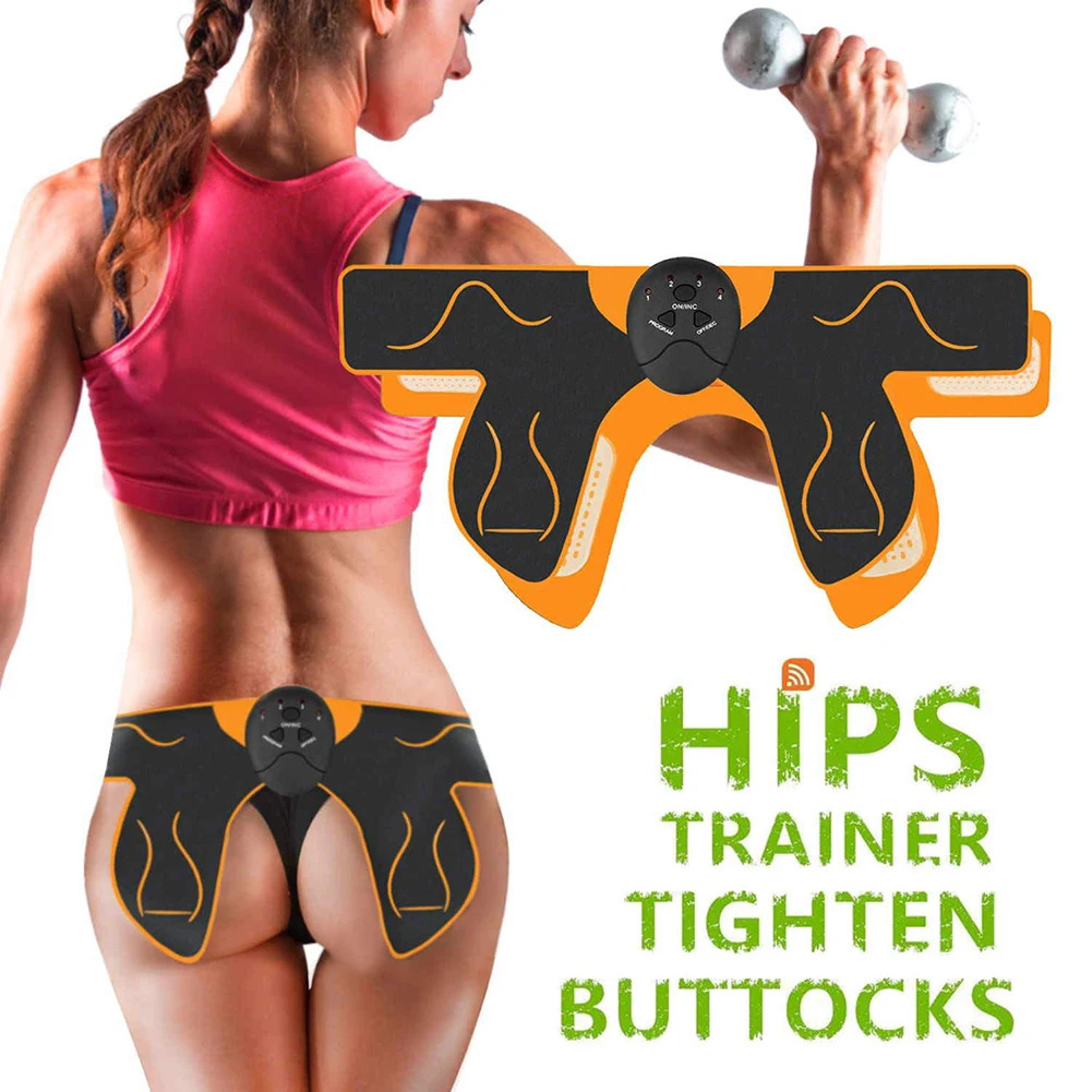Other Massage Items EMS Hip Trainer Muscle Stimulator Buttock Tighter Lifter Electric Vibration ABS Abdominal Pad Slimming Massager Body 231020