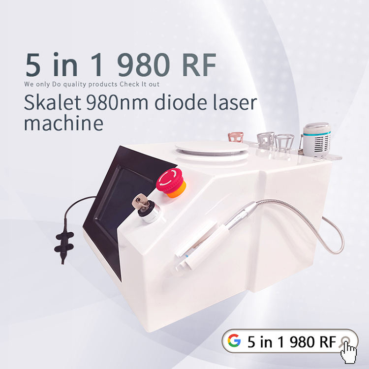 High Quality Diode Laser Vascular Treatment Machine Spider Vein Removal Laser Treatment High Effect Physiotherapy 980nm Diode Laser Equipment