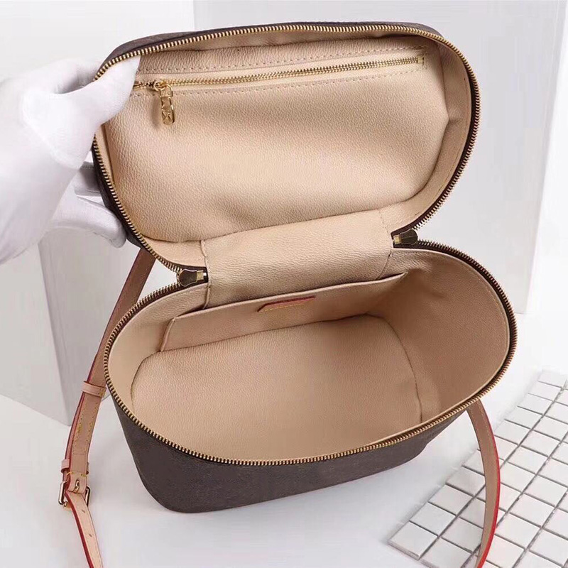 Designer Bucket classic Case leather Tote handbags presbyopic purse makeup case Cosmetic bag shoulder bags women tote handbag