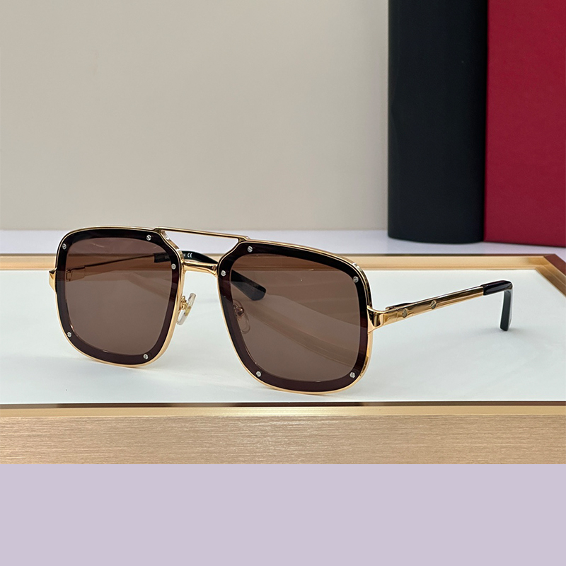 Carter Square Mens Ct Sunglass Womens s Designer Sunglasses Top Boutique Europe America New 1 High Quality Crafts Sun Glasses On Sale989D
