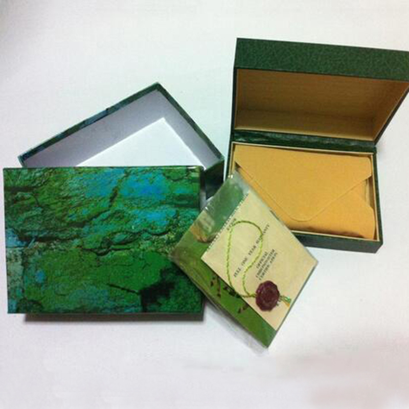 box Mens Watch Wooden Box Original Inner Outer Watches Boxes Papers Gift Bag Wristwatches box watch case