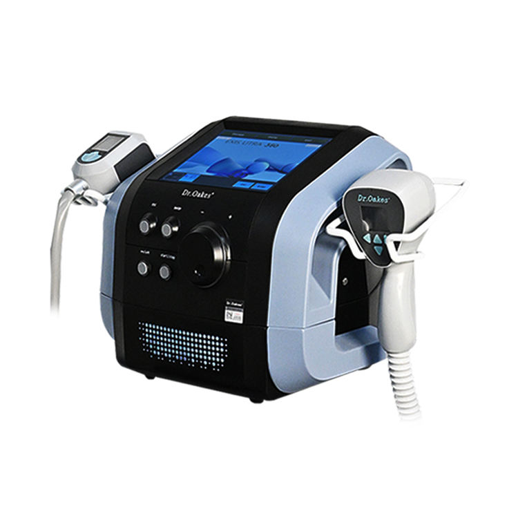 RF Ultrasound 2 in 1 Skin Elasticity Enhance Face Lifting Firmness Increase Wrinkle Elimination Anti-aging Beauty Equipment with 2 Handles