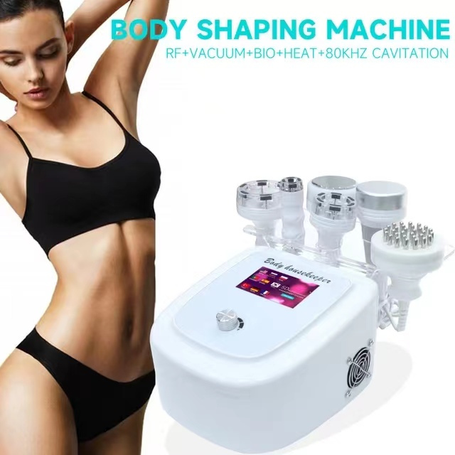 6 in 1 80K Lipo Cavitation RF Ultrasonic Vacuum Body Slimming Sculpting Machine Face Massager Facial Beauty Health Device