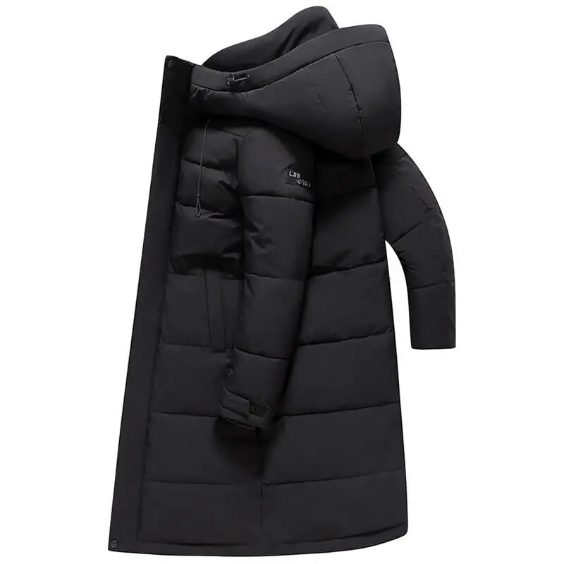 Men's Vests Long Down Jackets Men Women Winter Fashion Withe Duck Mens Coats Thicken Hooded Windproof Overcoat Male 231020