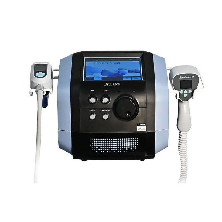 RF Ultrasound 2 in 1 Skin Elasticity Enhance Face Lifting Firmness Increase Wrinkle Elimination Anti-aging Beauty Equipment with 2 Handles