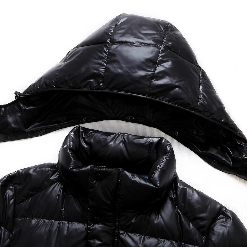 Men's Vests 2023 Winter Down Jacket Long Thicken Warm 90 White Duck Coat Men Puffer Hooded Parka Black Outwear 231020