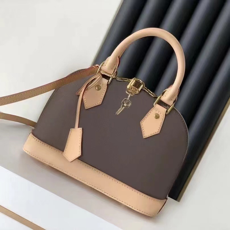 Designer shell bag for women shoulder Handbag luxury crossbody bags plaid sac a main womens purse black purse sac de luxe vanity bag Tasche luxur