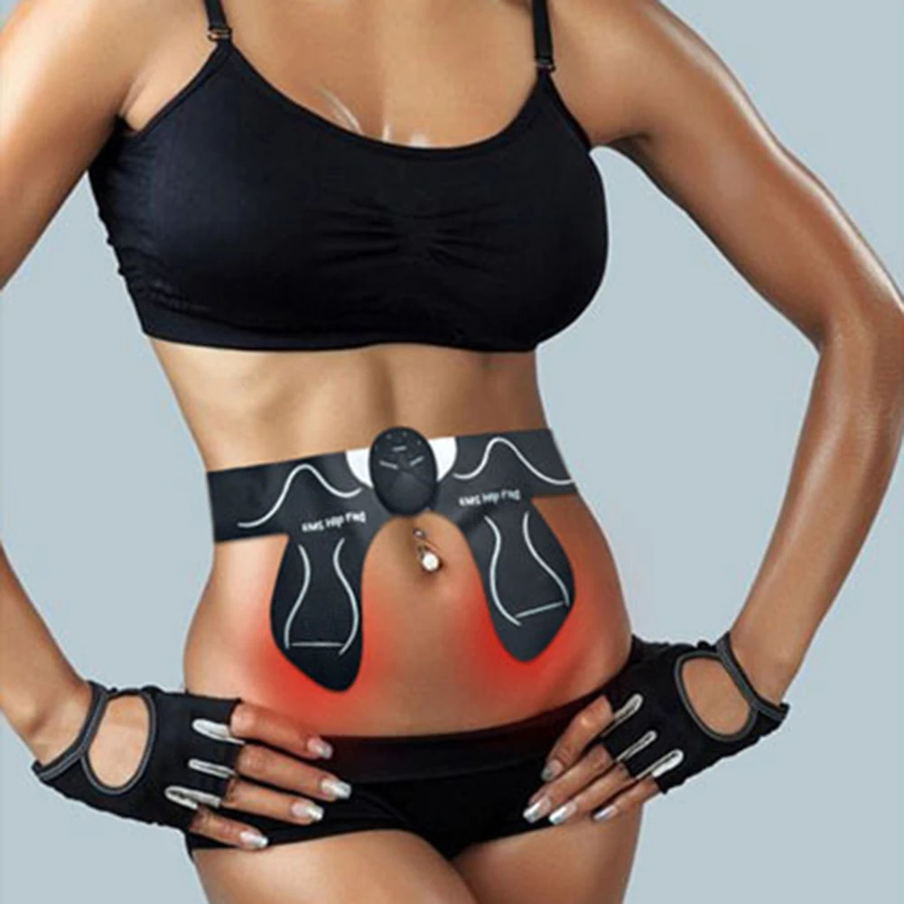 Other Massage Items EMS Hip Trainer Muscle Stimulator Buttock Tighter Lifter Electric Vibration ABS Abdominal Pad Slimming Massager Body 231020