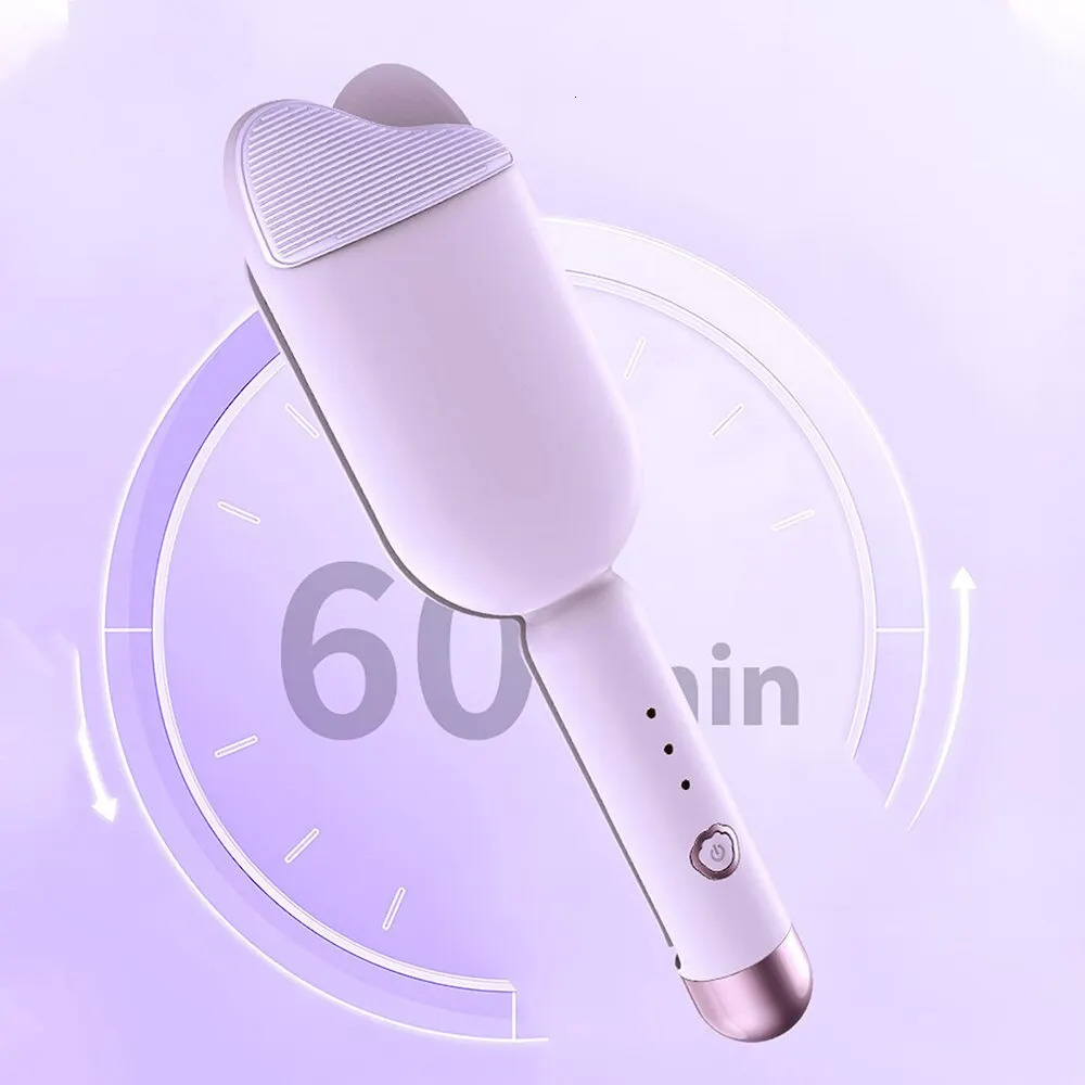 Irons 36mm Wavy Curlers Curling Iron Wave Volumizing Hair Lasting Styling Tools 3 Gears Egg Roll Head Waver Styler Wand X251027
