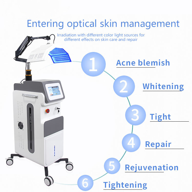 Standing Type PDT Light Therapy Machine 7 Color Pdt Beauty Machine Led Pdt Lighting Color Therapy Machine For Spa Beauty Use Machine