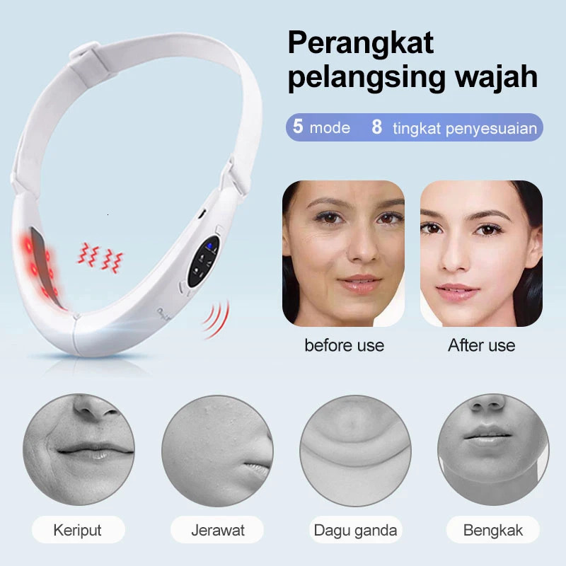 Face Massager AmazeFan face slimming instrument beauty instrument V face lifting and tightening face bandage to remove bite muscle ladies spec 231020