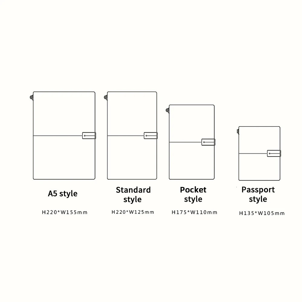 Notepads Genuine Leather Journal Refillable Travel Notebook Retro DIY Handmade Diary Portable Sketchbook School Office Gift Customized 231020